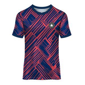 Camiseta de Fútbol Personalizada con Diseño Impreso por Transferencia de Calor, Secado Rápido, Transpirable, 100% Poliéster, Servicio OEM - Product Image 2