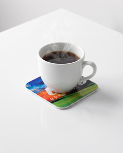 Sous-verre en acrylique et mélamine personnalisé avec logo, style original, prix d'usine, pour une visibilité accrue de la marque et une promotion fonctionnelle - Product Image 3