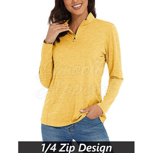 Camiseta Deportiva Ligera y Transpirable de Manga Larga para Mujer, Diseño Frontal para Movilidad, Comodidad y Rendimiento Confiable en Entrenamiento - Product Image 2