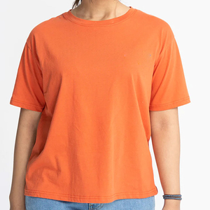 Camisetas Casuales de Verano para Mujer, Lisas, con Impresión de Logotipo Personalizado, Mezcla de Poliéster/Algodón, Transpirables, de Secado Rápido, Servicio OEM - Product Image 5