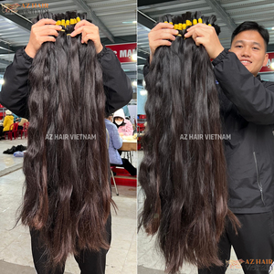 ขายส่งชุดผมมนุษย์ดิบ 100% คุณภาพดีที่สุดผมเวียดนามคลื่นธรรมชาติพร้อมส่ง - Product Image 2