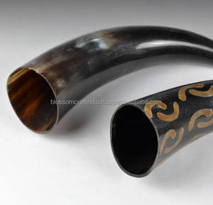 Exquisito Vaso para Beber de Cuerno de Vaca, Hecho a Mano, Duradero, Auténtico, Tradicional, Escandinavo, Vikingo, Coleccionable - Product Image 6