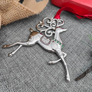 Adornos Colgantes Personalizados OEM y ODM para Árbol de Navidad, Adornos de Reno, Decoración Navideña Colgante - Product Image 3