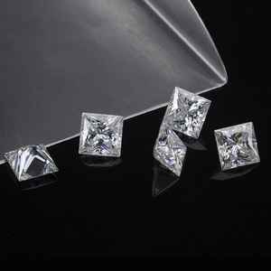 Diamante brillante de corte excelente en forma de princesa, cultivado en laboratorio, CVD HPHT, certificado por IGI, diamantes sueltos para la fabricación de joyas. - Product Image 2