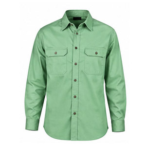 Breathable <b>Flame</b> Retardant Work <b>Shirt</b> with Soft Cotton Fabric Relaxed Fit Lightweight & Quick Dry for Comfortable All-Day Use - Product Image 1