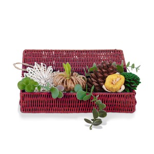 Weave rattan basket <b>containers</b> storage <b>box</b> with lid functional boxes eco friendly lidded baskets - Product Image 3