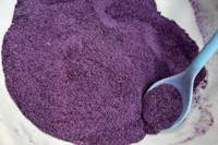 Poudre d'igname violette 100% naturelle du Delta du Vietnam pour pâtisseries, glaces, puddings, desserts, aliments pour bébés (à partir de 12 mois), durée de conservation 12 mois, en vrac 500g/50kg