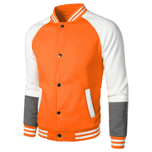 Wholesale 2025 Custom Logo Varsity Jacket for <b>Men</b> Chic Embroidery Flight Baseball Letterman Stand Chenille Patches Canvas Winter - Product Image 2