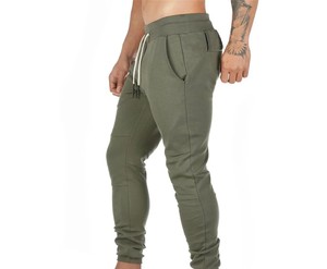 Pantalones Deportivos Casuales para Hombre al por Mayor, Diseño Personalizado con Etiqueta Privada, Tela de Lona, Forro de Felpa de Poliéster/Algodón - Product Image 3