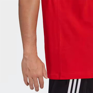 เสื้อยืดคอกลมแขนสั้นผู้ชายผ้าฝ้าย 100% สีพื้น พิมพ์โลโก้เองได้ ระบายอากาศ แห้งเร็ว ทรงปกติ สวมใส่สบาย - Product Image 2