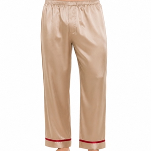 Pyjama en satin pour homme, satin de qualité supérieure, confort luxueux, tissu doux, style élégant, vêtements de nuit légers pour homme - Product Image 5