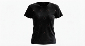 Camisetas de Verano de Algodón de Alta Calidad, Cuello Redondo, Corte Ajustado, 220 g/m², con Estampado 3D, Personalizables con Logotipo, Camisetas Personalizadas para Mujer, Venta al Por Mayor - Product Image 3