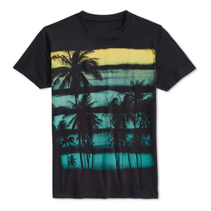 T-shirts pour hommes en coton 100% jersey simple, respirants, écologiques, à séchage rapide, grande taille, avec impression personnalisée - Product Image 3