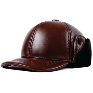 Brown Leather <b>Baseball</b> <b>Cap</b> Premium Casual Wear Snapback <b>Cap</b> Trendy Streetwear Look Adjustable <b>Cap</b> Stylish Everyday Outfit - Product Image 6
