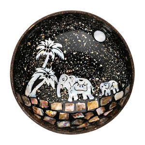 Wholesale Tropical Engraved <b>Coconut</b> <b>Shell</b> Bowls Sustainable Unique Handcraft Polished Eco-Friendly High Quality Art - Product Image 2