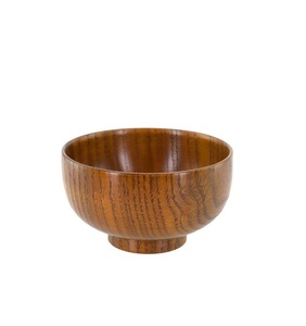 Tazón de madera de tamaño personalizado, redondo, con acabado pulido, para mezclar ensaladas en la cocina y para exportación. - Product Image 3