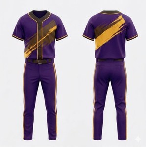 Professional Men <b>Baseball</b> Jersey Set Custom Team Logo Breathable Quick Dry <b>Baseball</b> Uniform Team Wear - Product Image 4