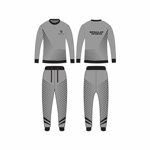 Conjunto Deportivo Personalizado con Logotipo, Sudadera y Pantalones de Felpa de Algodón para Hombre, Unisex, 100% Algodón - Product Image 1