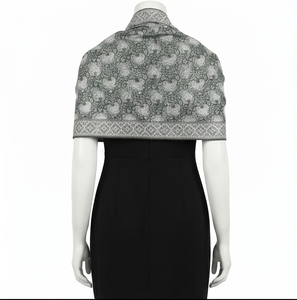 Bufanda Cuadrada de Viscosa para Mujer AHE-Textile, Reversible, Floral, para Invierno, Larga, Duradera, Cálida, Ligera, para Uso Diario en Exteriores - Product Image 4