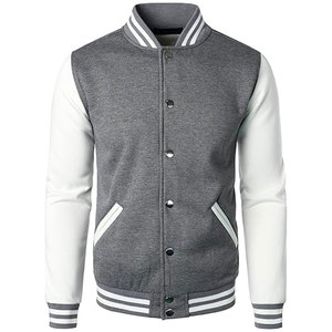 Hot Sale Fashionable <b>Men</b> Varsity <b>Jackets</b> / Custom <b>Leather</b> Material Made Sleeve <b>Men</b> Lowest Price Varsity <b>Men's</b> <b>Jackets</b> - Product Image 1
