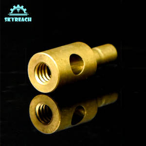 Fabricación de piezas de precisión: 58 ejes de lámpara personalizados, tubos pequeños de alta calidad de China, piezas de fresado OEM, mecanizado de latón por electroerosión. - Product Image 1