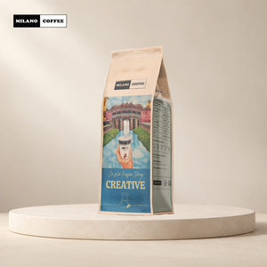 Kraft Pouch Dark <b>Roast</b> Excelsa Ground Coffee 250g With Butter Salt For Traditional Phin - Product Image 2
