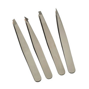 MAHFOOZ INSTRUMENTS Pinzas de Depilación de Acero Inoxidable con Impresión Colorida, Pinzas para Cejas Inclinadas, Pinzas para Pestañas - Product Image 6