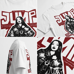 เสื้อยืดแขนสั้นผู้ชาย พิมพ์ลายกราฟิกตามสั่ง สไตล์สตรีท คอกลม ทรงปกติ ผ้าแคนวาส 100% คอตตอน ระบายอากาศ แห้งเร็ว รับผลิตแบบ OEM ODM - Product Image 6