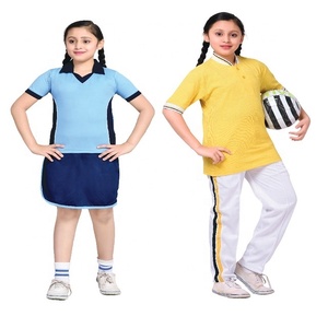ขายส่งที่กําหนดเองทําเด็กสาวนักเรียนเสื้อผ้าชุดนักเรียนชุดกีฬาชุดเครื่องแบบชุด - Product Image 6