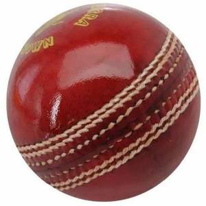 Pelota de críquet de práctica Kookaburra, blanca, de cuero duro, para bate de madera inglesa, 156 y 142 gramos - Product Image 3