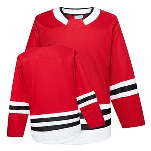 Tenues de hockey sur glace personnalisées très demandées, service OEM, sublimation, respirantes, logo et numéro personnalisés, unisexe, 100% polyester - Product Image 1