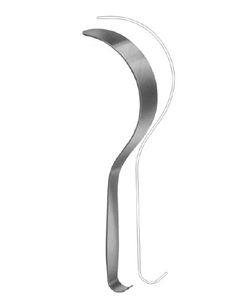 Spatules pulmonaires Deaver |   Manuel Premium en acier inoxydable - Product Image 1
