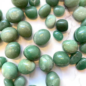 Piedras Pulimentadas de Aventurina Verde Premium, Cristal de Feng Shui, Reiki, Sanación, Equilibrio de Chakras, Meditación, Gema Tallada - Product Image 3