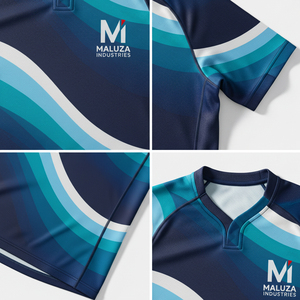 Camiseta de Rugby Sublimada Personalizada, Paneles Laterales de Malla Transpirable, Conjunto de Uniforme de Rugby para Equipo, Entrega Rápida, Precio de Fábrica - Product Image 6