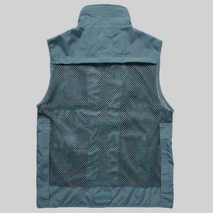 Chaleco de Senderismo y Viaje, Estilo Único, Transpirable, Diseño Personalizado, Chaleco Sin Mangas para Hombre, Cortavientos con Cremallera Completa, para Actividades al Aire Libre - Product Image 4