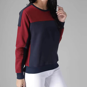 women's <b>Sweatshirt</b> oversized pullover <b>Sweatshirt</b> ladies custom printed cotton <b>fleece</b> <b>Sweatshirt</b> plus size women - Product Image 3
