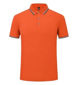 Polo de secado rápido personalizable directo de fábrica para hombre, diseño sólido de calidad profesional con logotipo impreso de tela de lona - Product Image 6