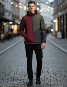 โปรโมชั่นเสื้อแจ็คเก็ตกันน้ำสำหรับผู้ชาย/ผู้หญิง OEM รุ่น Memory Tactical Outdoor Windbreaker สำหรับเดินป่าและวิ่ง  รับผลิตแบรนด์ส่วนตัว - Product Image 1