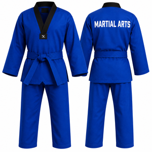 Uniforme de Artes Marciales Personalizado OEM ODM, Karate Gi, Taekwondo, Judo, BJJ, Aikido, Hapkido, Conjunto de Entrenamiento Transpirable de Secado Rápido - Product Image 1