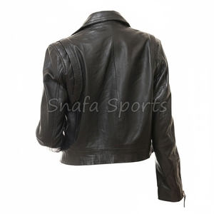 Abrigo de piel sintética a la moda para mujer, elegante, con cierre frontal, estilo moderno, elección perfecta para amantes de la moda urbana informal, chaquetas para damas - Product Image 3