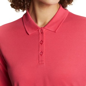 Camisa de Golf de Algodón Lisa con Cuello Personalizado, Camisas Polo para Mujer, Camisa Polo de Verano 2026 para Mujer, Manga Corta, Transpirable - Product Image 6
