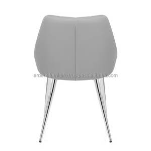 Silla de comedor de metal cómoda y lujosa moderna para el hogar, apartamento, boda, banquete, parque, escuela, cocina, almacén, taller, uso - Product Image 4