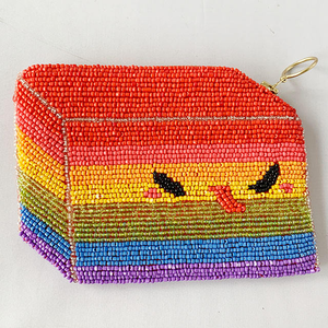 Handsicraft Elegant Handmade Beaded Coin Pouch High Quality Fashion Wallet Factory Direct Price - Product Image 2