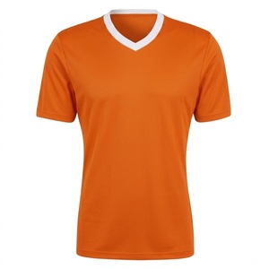 Camiseta de Fútbol con Cuello en V Unisex, Cuello Abierto, Personalizable, Transpirable, de Poliéster, Manga Corta - Product Image 6