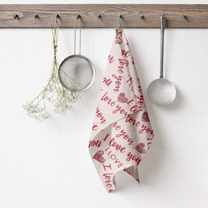 Serviette de cuisine en coton imprimé décorative pour usage domestique, taille et logo personnalisés, torchon de cuisine - Product Image 2