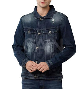 Chaquetas de Mezclilla de Invierno Hechas en Pakistán de Alta Calidad, Diseño Personalizado, Chaquetas de Mezclilla de Invierno para Hombre al por Mayor - Product Image 2