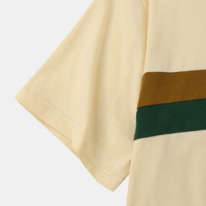 T-shirts pour hommes les plus vendus, nouveau design 2026, T-shirt pour hommes avec bordure contrastée, dernière mode, T-shirt Ringer pour hommes - Product Image 4