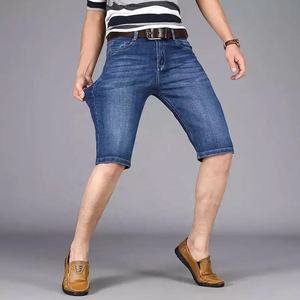 2026 Custom High-Street Fashion Denim Shorts 100% Cotton Loose-Fit Waterproof Casual <b>Jean</b> Shorts For <b>Men</b> Reasonable Price - Product Image 5