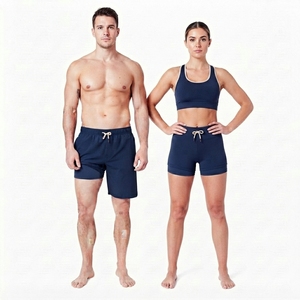 Shorts de musculation 2 en 1 avec ceinture et poches intérieures, shorts de sport pour hommes, shorts de course personnalisés - Product Image 2