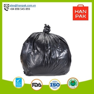 Sacs à ordures PE de qualité supérieure, solides, résistants à l'humidité avec finition brillante, idéaux pour les promotions d'épicerie, fournisseur ODM du Vietnam - Product Image 6